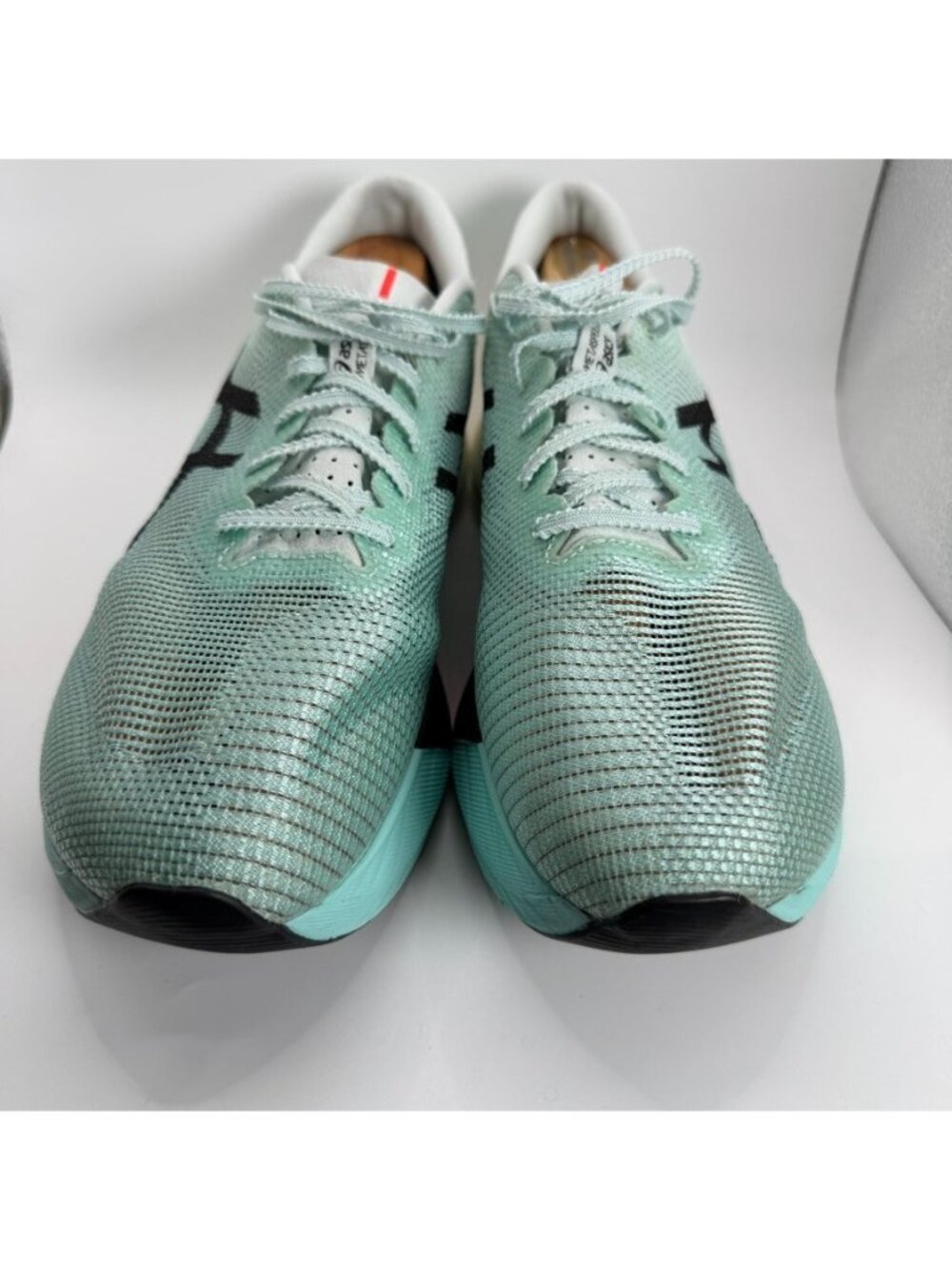 ASICS Metaspeed Edge Paris Shoes Mens Size 12.5 Running Illuminate Mint Black - Picture 3 of 12